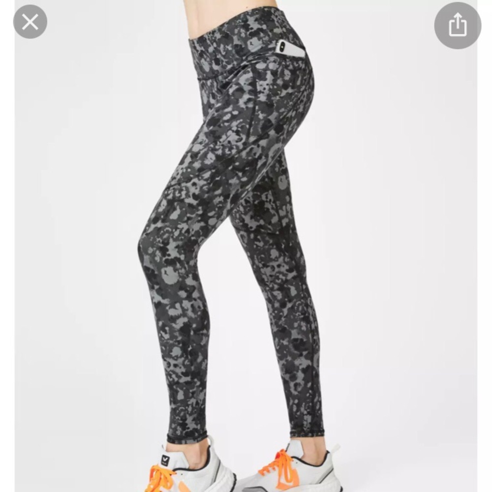 Sweaty Betty The Power Monotone Patch Leggings S